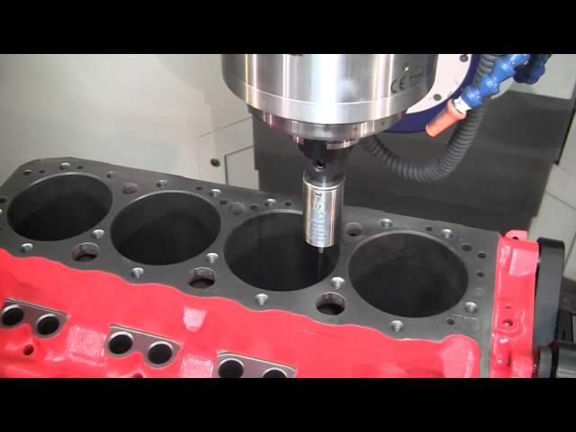 Combo 5-axis CNC Cylinder Head & Block Machining center: The CENTROID A560 Port/Block