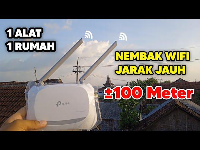 WOOW! KEREN PARAH! Ternyata Tp-Link WR840N Bisa Nembak Wifi Tetangga Jarak Jauh 100Meter-an