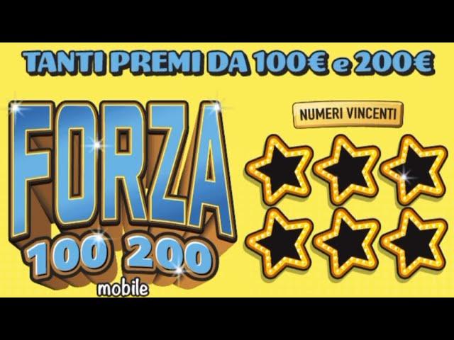 FORZA 100 200  Gratta e Vinci Online  Vediamo Quanto Vinceremo Oggi