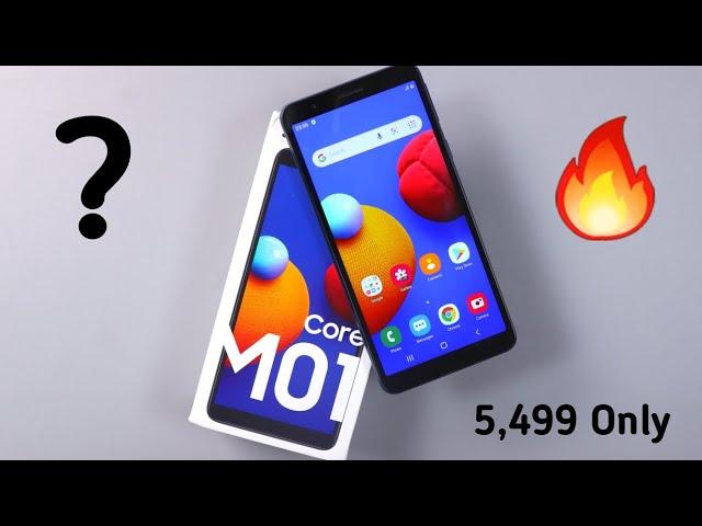 Samsung M01 Core ( 1GB/16GB ) Unboxing & Overview  In Hindi