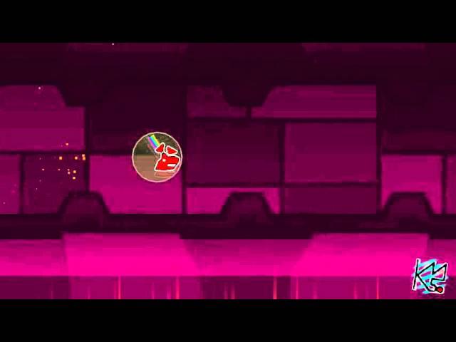 Geometry Dash - Invisible Deadlocked by Krazyman50 (Demon) Complete + 3 Coins (Live)