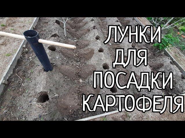 ЛУНКОДЕЛ ДЛЯ ПОСАДКИ КАРТОФЕЛЯ.250 ИДЕАЛЬНО РОВНЫХ ЛУНОК В ТЕЧЕНИИ ЧАСА,СУПЕР!