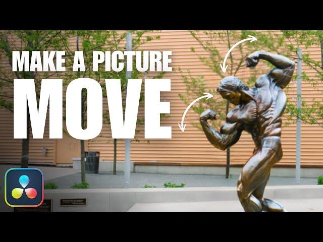 How to Make Picture Move | Davinci Resolve 18 Tutorial