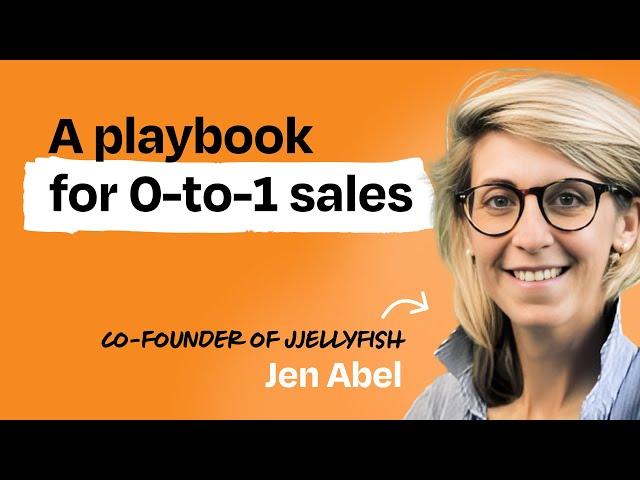 The ultimate guide to founder-led sales | Jen Abel (co-founder of JJELLYFISH)