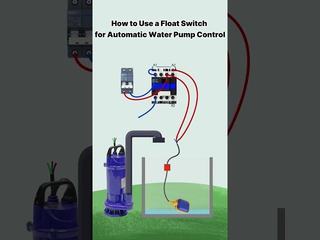 Float Switch Wiring for Automatic Water Pump Control