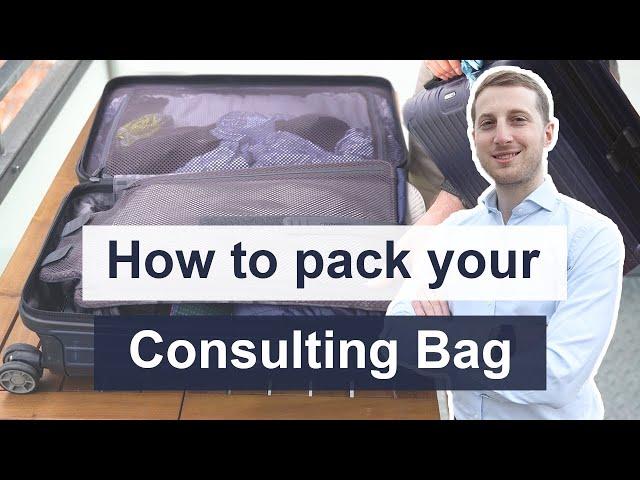 How to pack your Consulting Bag - Business Travel Tips