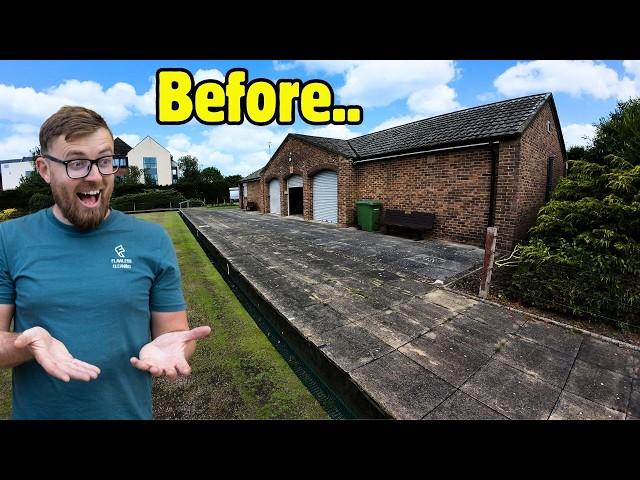 Transforming The Local Bowls Club In Need Of Help. Pressure Washing Time!