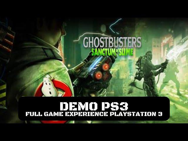 Ghostbusters Sanctum of Slime Demo PS3 | Full Game Experience PlayStation 3 | VictaTheDragon