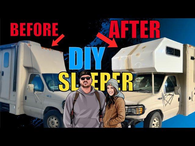 Building A Sleeper On A Box Truck Start to Finish: DIY Mom's Attic #vanlife