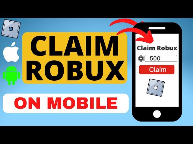 How to Claim Robux in Pls Donate on Roblox Mobile - iPhone & Android