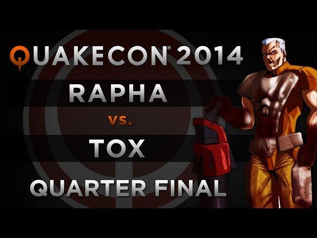 rapha vs tox - QuakeCon 2014 (QUARTER FINAL)