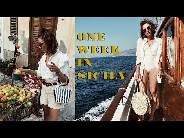 One Week in Sicily Travel Vlog - San Vito Lo Capo, Castellammare del Golfo, Favignana