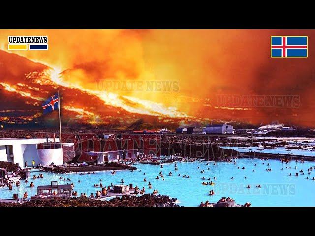 Horrible today: Live Footage of Iceland Hell LAVA Eruption Threatens Lives Visitors In Blue Lagoon!