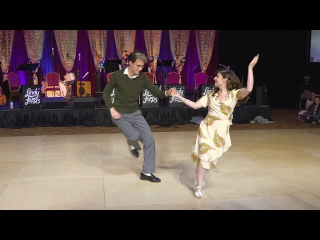 Lindy Focus XVIII: Advanced Lindy Hop Couples Finals - Grace & Blake