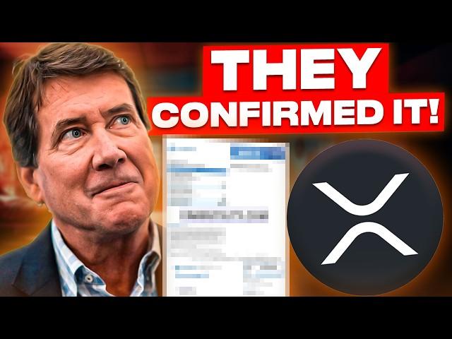 THEY CONFIRMED IT XRP HOLDERS! (WE ARE ABOUT TO GET RICH)