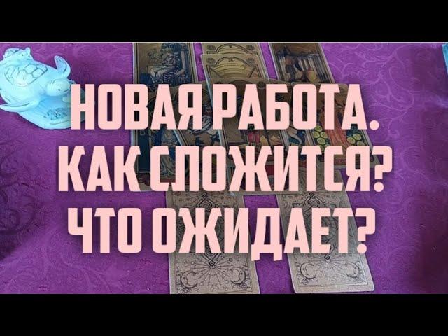 Новая работа. Как всё сложится?#тароонлайн #раскладтаро #работа