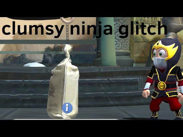 Clumsy ninja XP glitch (with no XP)