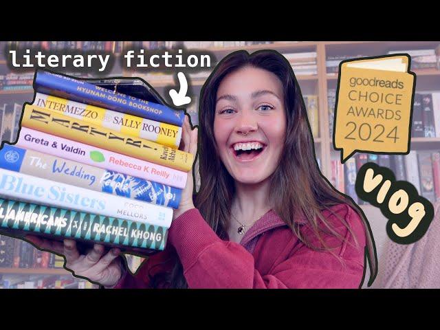 Reading the Literary Fiction GoodReads Choice Nominees