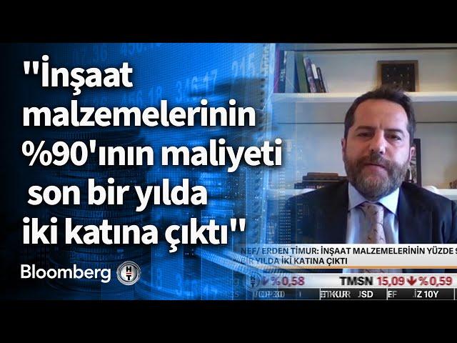 "İnşaat malzemelerinin %90'ının maliyeti son bir yılda iki katına çıktı" NEF / Erden Timur