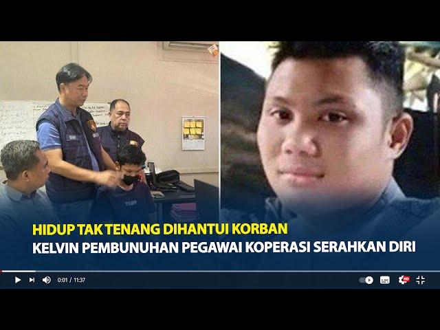 Hidup Tak Tenang Dihantui Korban, Kelvin Pembunuhan Pegawai Koperasi di Palembang Serahkan Diri