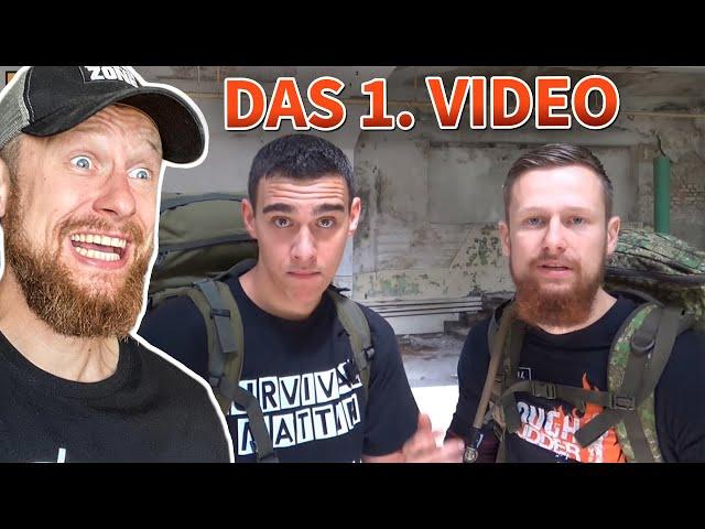 Das 1. VIDEO von FRITZ & SURVIVAL MATTIN  | Lost Place Overnighter | Fritz Meinecke