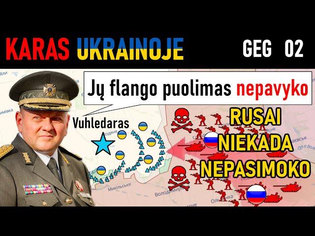 Geg 2: Įspūdinga Nesėkmė: Rusų Flango Puolimas Prieš Vuhledarą Subyra | Karas Ukrainoje Apžvalga