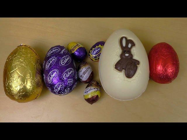 8 Chocolate Eggs of the UK [Easter Egg, Avengers, KitKat, Cadbury Creme Egg]