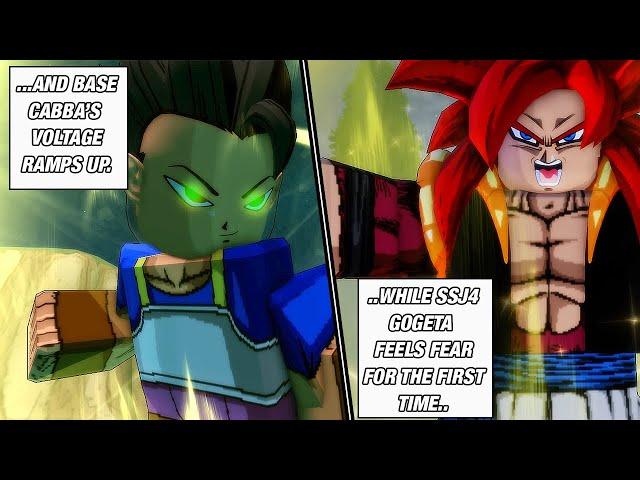 Base Cabba VS SSJ4 Gogeta | Dragon Ball Nexus