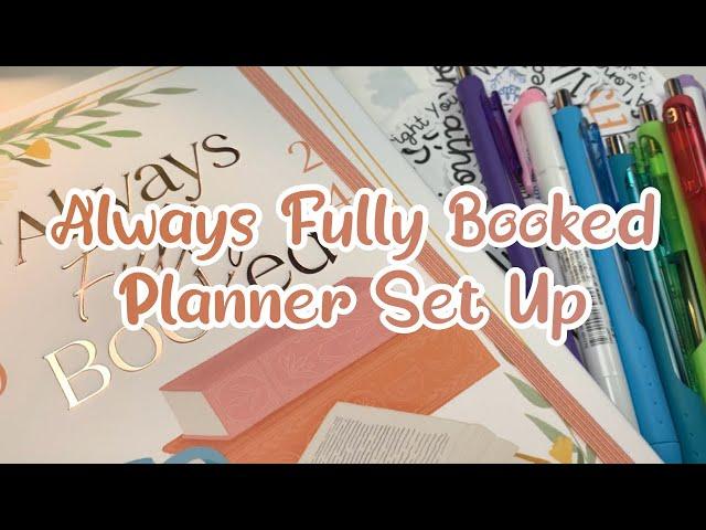 Always Fully Booked Planner Set Up + GIVEAWAY | CLOSED