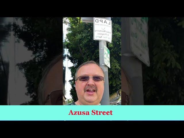 Richard & April Stutzman | Visiting Azusa Street | Past Revival in CA. | @azusa street AzusaStreet