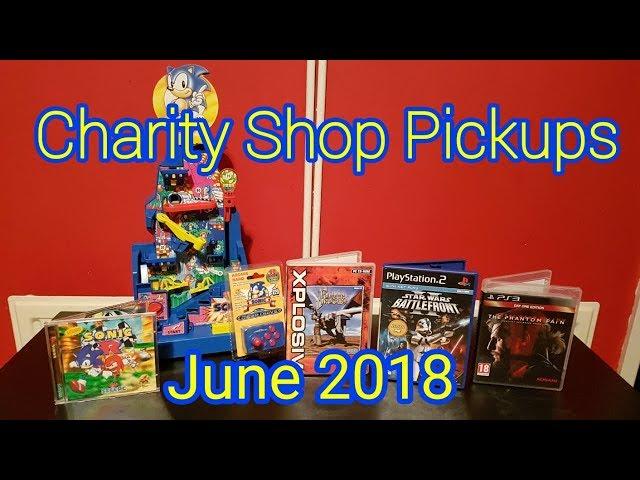 Charity Shop Pickups for the month of June 2018