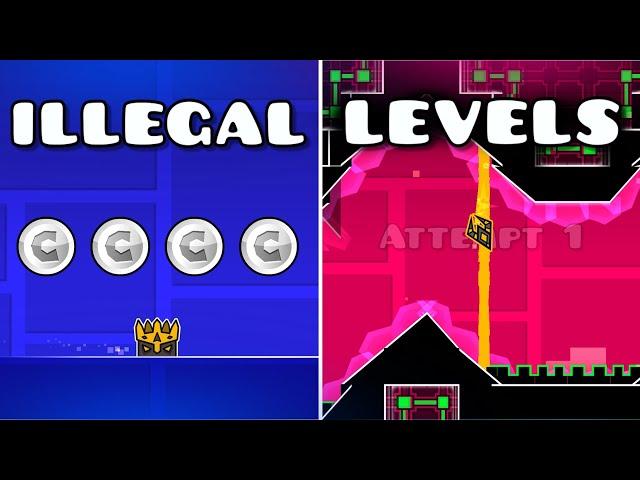 The Illegal Geometry Dash Levels