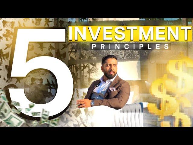 5 Investment Principles in Dubai Real Estate | Mohammed Zohaib