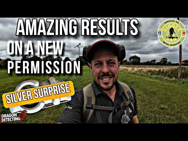 AMAZING Results On A NEW Permission | Finding Surprise Silver  | Metal Detecting UK | #youtube #new