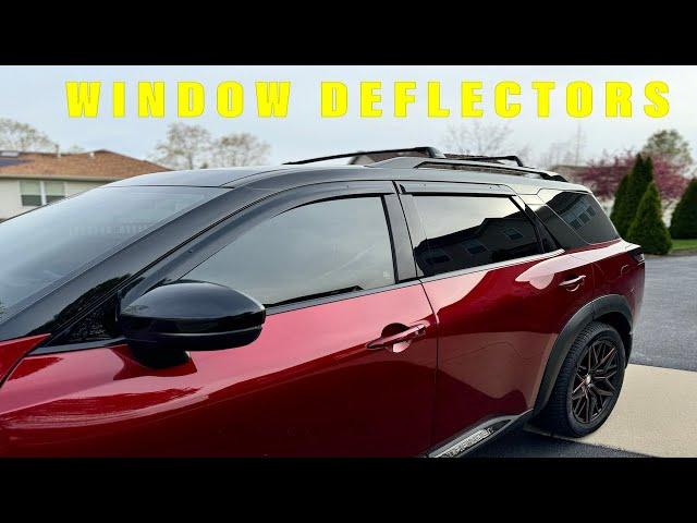 2022-2024 Nissan Pathfinder window deflectors