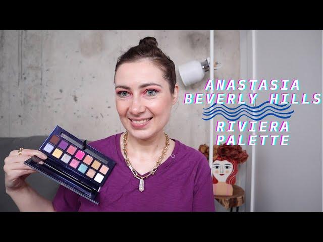 ANASTASIA BEVERLY HILLS // RIVIERA PALETTE / ОБЗОР ПАЛЕТКИ ТЕНЕЙ