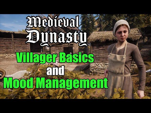 Manage Villagers EFFICIENTLY in Medieval Dynasty