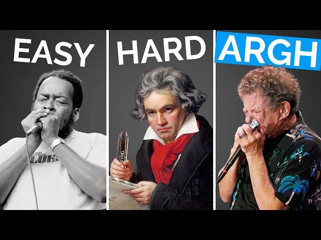 10 Songs That Taught Me Harmonica (Easy to Hard)