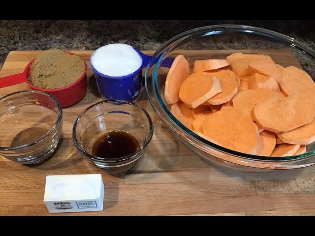 How to make Candied Yams Using Fresh Sweet Potatoes | Stovetop Sweet Potatoes