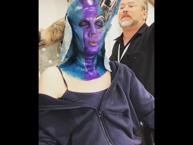 Avengers 4 | Karen Gillan/Nebula make-up