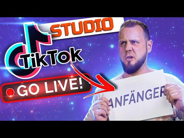 TikTok LIVE STUDIO! Eigene Streaming Software für TikTok