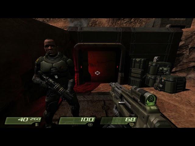 Прохождение Игры Quake 4 #5 (Посадочная площадка). PC. Без Комментариев.