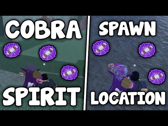 Cobra Spirit Awaken Spawn Location ( Shindo Life Roblox )