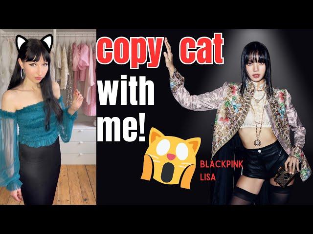 Playing copycat and recreating Blackpink Lisa’s Paris Fashion Week outfit