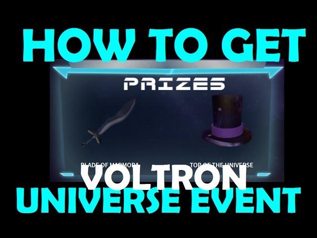 Roblox Voltron Event - How To Get Wings Of The Black Lion - Universe Hat & Blade Of Marmora