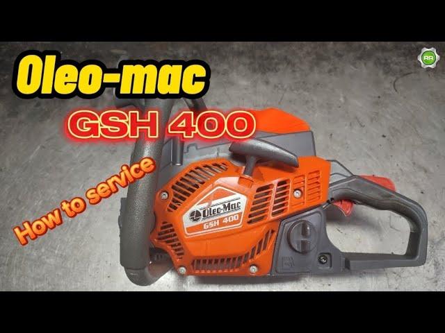 Oleo mac gsh 400 after 1 year / How to service chainsaw #chainsaw