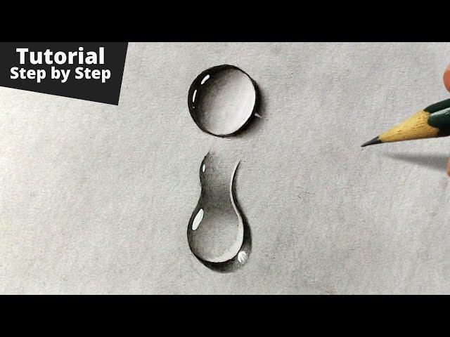 How to Draw Realistic Water Drops for Beginners