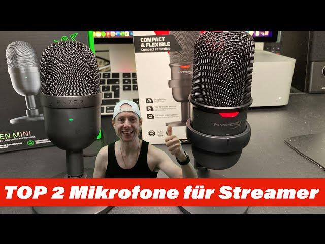 TOP 2 Mikrofone für Streamer im Vergleich | HyperX Solocast Vs. Razor Seiren Mini Test | Unboxing