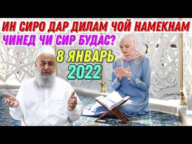 ХОЧИ МИРЗО 2022 САВОЛ - ЧАВОБ 8 ЯНВАРЬ СИРО ФОШ КАРД БИНЕД