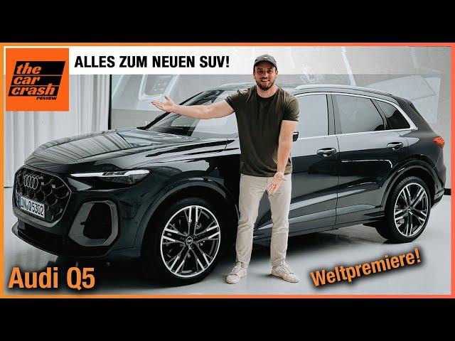 Audi Q5 im Test (2024) Weltpremiere der NEUEN dritten Generation! Review | Motoren | Preis | SQ5